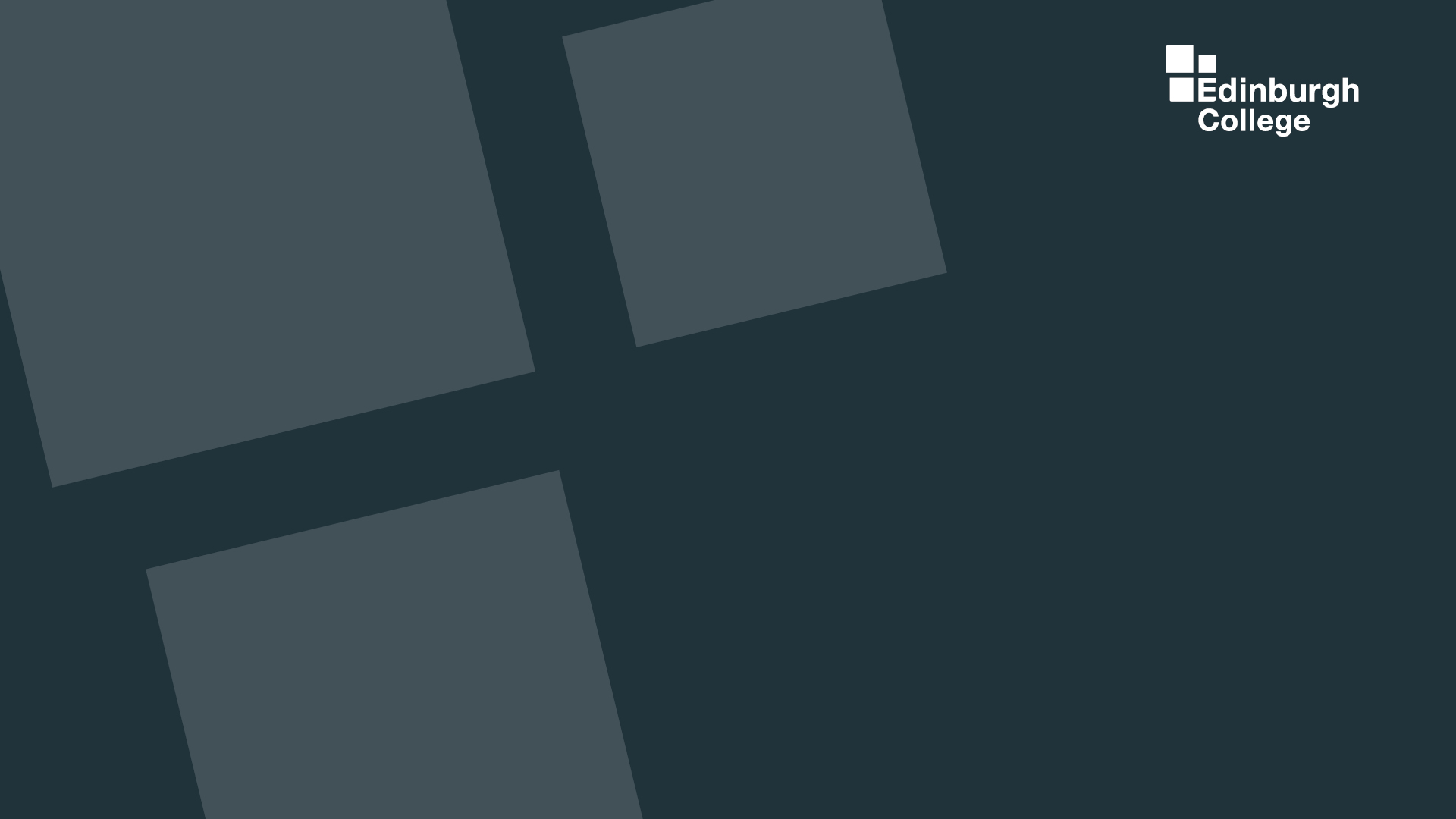 Edinburgh College Branded Teams Background